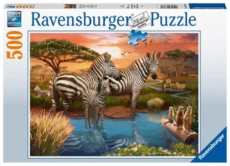 Ravensburger Puzzle - Zebry 500 dílků
