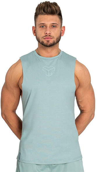 Strix Pánské Cut-Off tílko Essential Stone Blue L