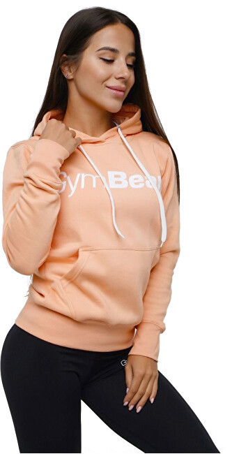GymBeam Dámská mikina Athlete Powder Peach S