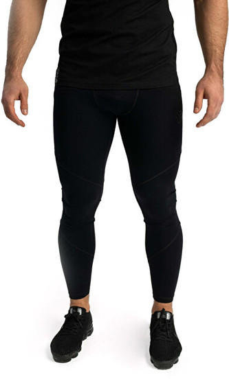GymBeam Pánské legíny Essential Black L