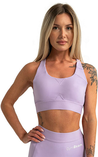 GymBeam Sportovní podprsenka Limitless Lavender L