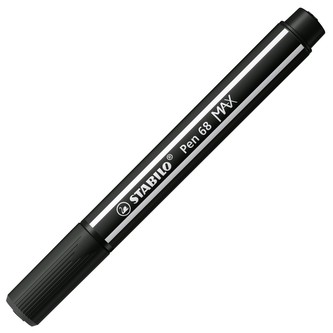 Fix "Pen 68 MAX", černá, 1-5 mm, STABILO 768/46