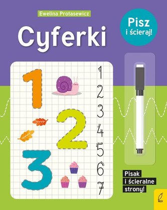 Pisz i ścieraj! Cyferki Pisz i ścieraj! Cyferki