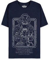 Tričko Stranger Things - White Neon M