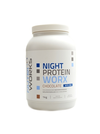NutriWorks - Night Protein Worx 1kg čokoláda