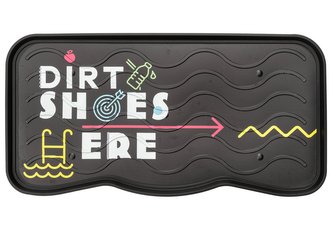Univerzální plastový odkapávač na boty SHOES HERE! 38x75 cm MultiDecor