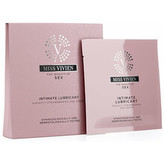 Miss Vivien Jednorázový lubrikační gel Strawbery & Cream (Intimate Lubricant) 3 x 6 ml unisex