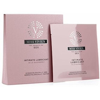 Miss Vivien Jednorázový lubrikační gel Raspberry (Intimate Lubricant) 3 x 6 ml unisex
