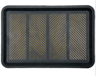 Univerzální gumový odkapávač na boty GOLDIE zlatá 40x60 cm MultiDecor