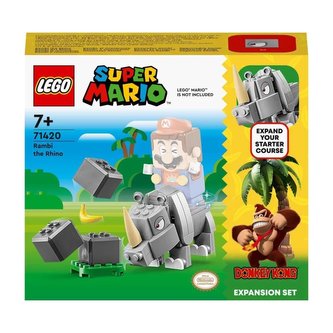 LEGO SUPER MARIO 71420 Nosorožec Rambi – rozšiřující set