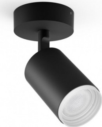 Hue Fugato Bluetooth SVÍTIDLO BODOVÉ GU10 5,7W 350lm 2000-6500K, černá