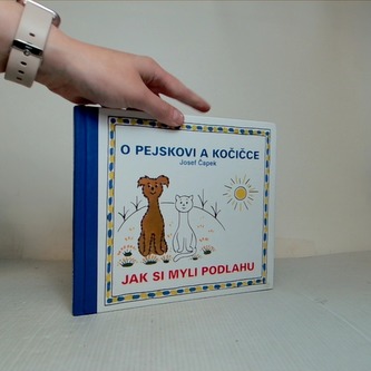 O pejskovi a kočičce - jak si myli podlahu