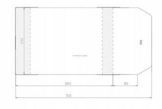 Okładka regulowana 250x450mm (50szt)