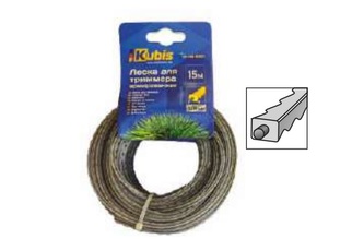 Žací struna do křovinořezu zesílená 3.00 mm*15 m, "ozubená" | 01-08-9301