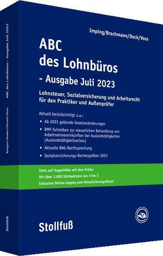 ABC des Lohnbüros - Ausgabe Juli 2023