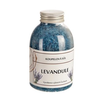Sůl do koupele levandule ČR 650 g
