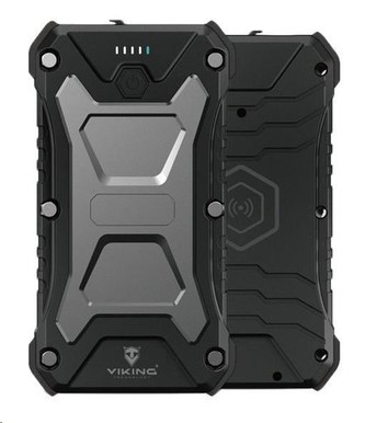 Viking outdoorová power banka SKADI I, 10000 mAh, bezdrátové nabíjení Viking outdoorová power banka SKADI I, 10000 mAh, bezdrátové nabíjení