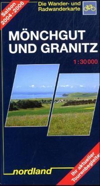 Nordland Karte Mönchgut und Granitz