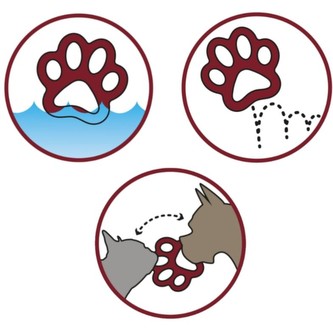 BAMA Hračka pro psy ORMA MINI, barva modrá