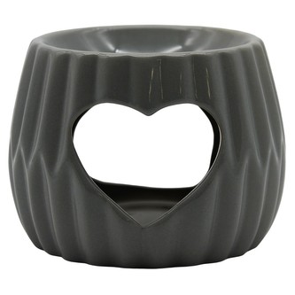 HOME ELEMENTS Aromalampa 8,5 cm, barva šedá