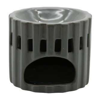 HOME ELEMENTS Aromalampa 7 cm, barva šedá