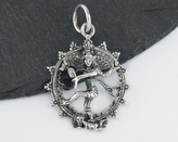 Stříbrný přívěsek Višnu