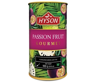 Zelený aromatizovaný čaj Hyson Passion Fruit – 100 g