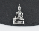 Stříbrný přívěsek Sedící Buddha