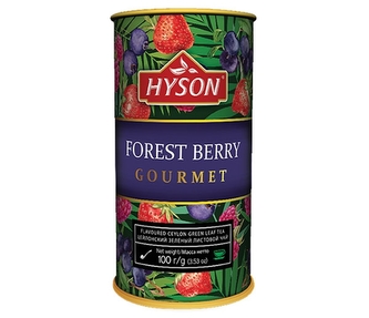 Zelený aromatizovaný čaj Hyson Forest Berry – 100 g