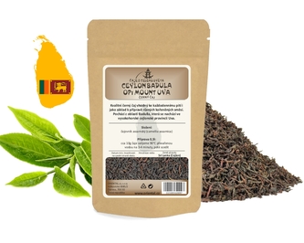 Černý čaj Ceylon Badula OP1 Mount Uva 1000 g