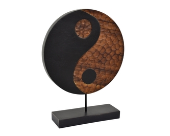 Dřevěná dekorace Jin Jang II 35 cm