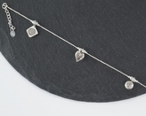 Stříbrný náramek Oko, slunce, srdce