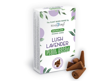 Rostlinné vonné jehlánky "tekoucí dým" Svěží levandule 12 ks