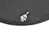 Stříbrný přívěsek Hamsa malá se zirkonem - hladká