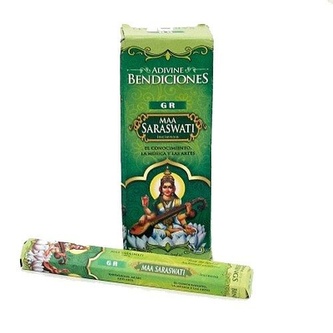 Indické vonné tyčinky GR Požehnaná Maa Saraswati 20 ks