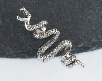 Stříbrný přívěsek Had