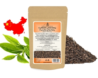 Tmavý čaj China Yunnan Lancang Pu Erh Special 1000 g
