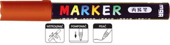Marker akrylowy 1-2mm brąz czerwonawy (6szt) M&G;