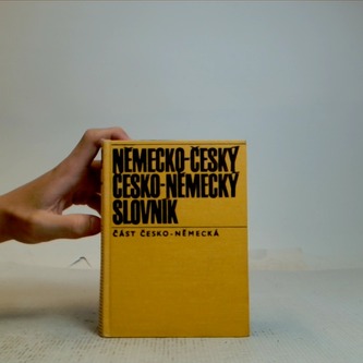 Německo-český česko-německý slovník - část německo-česká