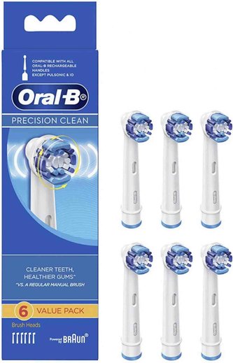Oral-B Precision Clean 6 ks Náhradní hlavice