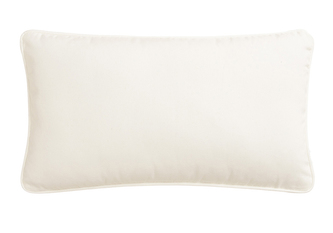 Polštář PURRE s výplní 100% bavlna bílá 30x50 cm MyBestHome
