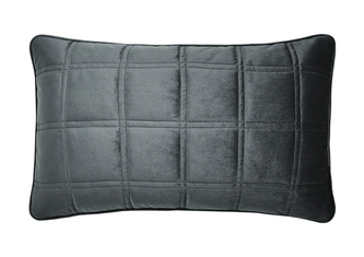 Polštář CORTINA s výplní tmavě šedá 30x50 cm MyBestHome