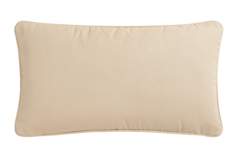 Polštář PURRE s výplní 100% bavlna béžová 30x50 cm MyBestHome