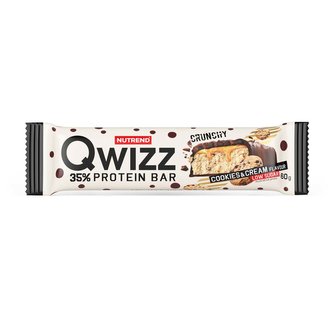 Nutrend Qwizz 35% Protein Bar 60 g cookies cream (cookies-cream)