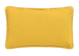 Polštář CHICA BOCCA s výplní 100% bavlna mustard/hořčicová 30x50 cm MyBestHome