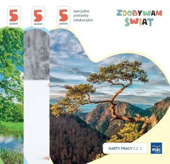 Zdobywam świat. Karty pracy cz.1-3 Poziom 5 Zdobywam świat. Karty pracy cz.1-3 Poziom 5