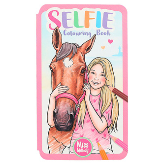 Omalovánka | Miss Melody Selfie Colouring Book, Vzhled telefonu