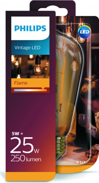 Vintage LED žárovka E27 ST64 25W nestmívatelná, gold