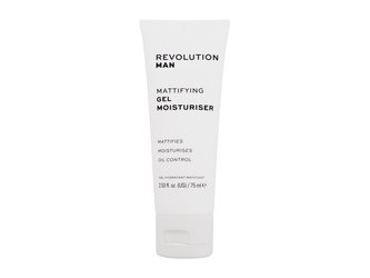 Revolution Man Mattifying Pleťový gel Gel Moisturiser 75 ml pro muže