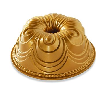 NW Forma na bábovku Chiffon 10 cup zlatá